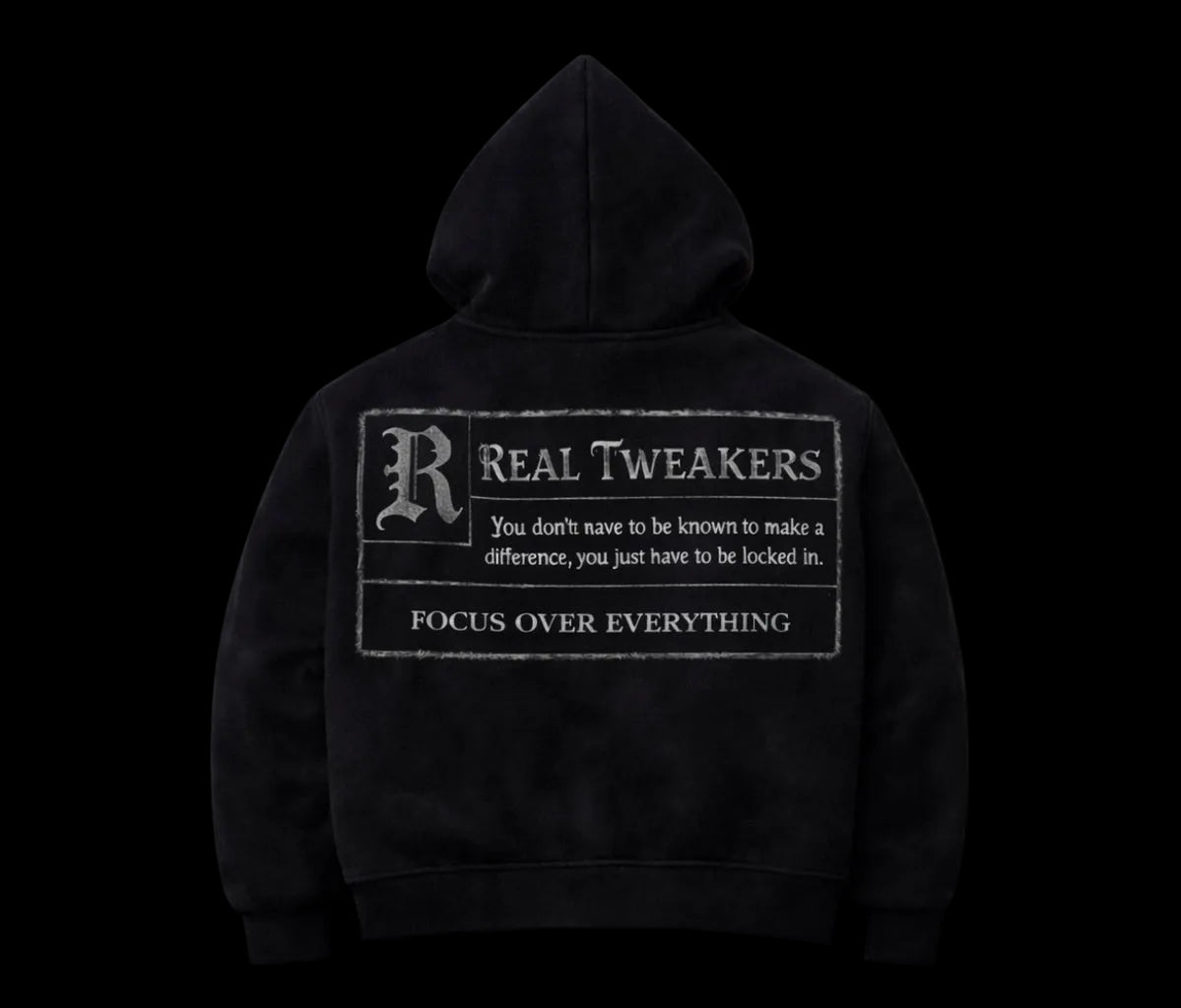 Real Tweaker Hoodie zip up (Pre-order)
